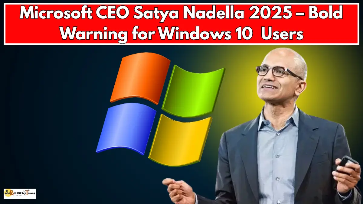 Microsoft CEO Satya Nadella